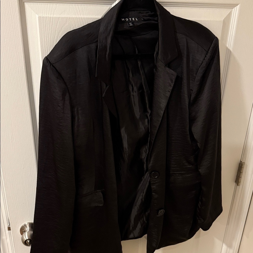 Motel Rocks Black Blazer